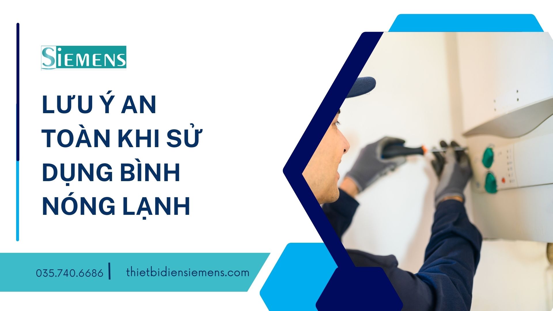 Những lưu ý an toàn khi sử dụng bình nóng lạnh